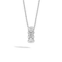 Collana Recarlo Donna Anniversary in Oro bianco Diamante 0.58 Ct P01FM001/059-45 - P01FM001/059-45